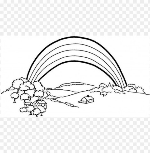 color rainbow coloring pages Transparent image PNG transparent with Clear Background ID 0b3b75fb