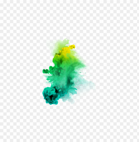 color smoke Isolated Design Element on Transparent PNG