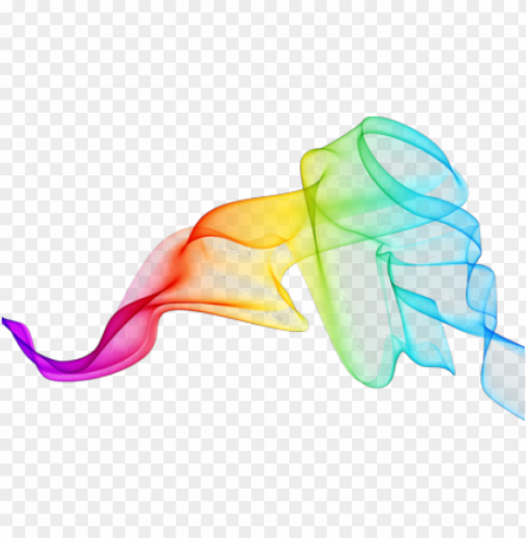 color smoke Isolated Design on Clear Transparent PNG PNG transparent with Clear Background ID a0244157