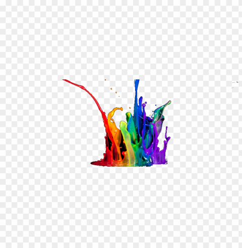 Color Splash PNG With Isolated Background