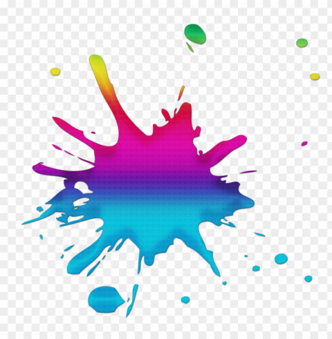Color Splash PNG With Isolated Object And Transparency