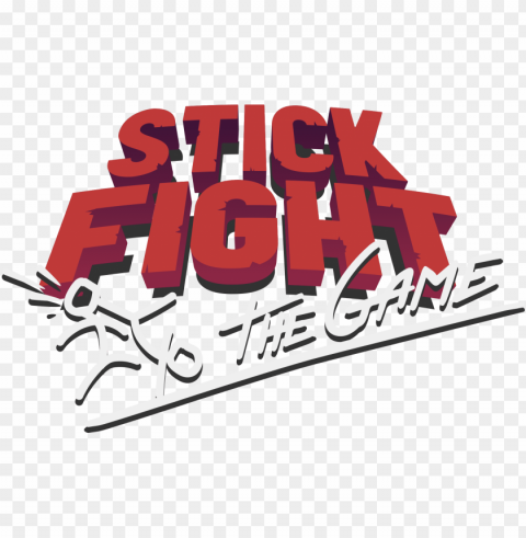 color - stick fight the game Isolated Artwork on Transparent Background PNG