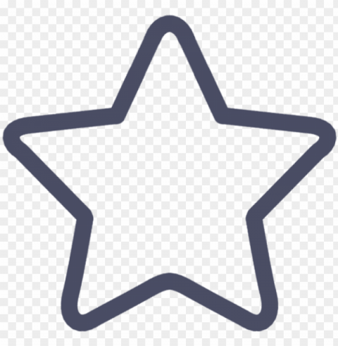 colored line icon purple star - favorites icon PNG Graphic with Clear Background Isolation