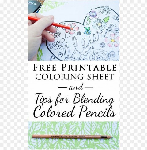 colored pencil coloring pages Transparent PNG images for digital art