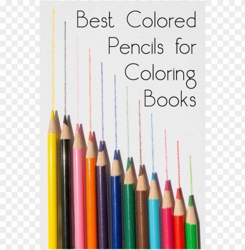 Colored Pencil Coloring Pages Transparent PNG Isolated Graphic Design