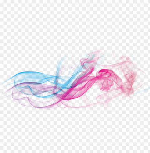 colored smoke blue to pink gradient colors effect PNG files with alpha channel assortment