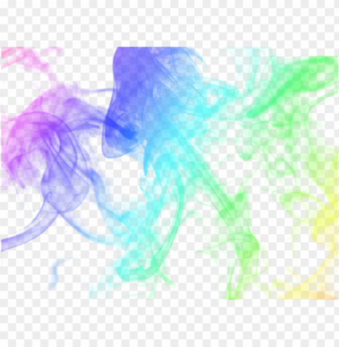 colored smoke transparent images - colorful smoke PNG for digital art