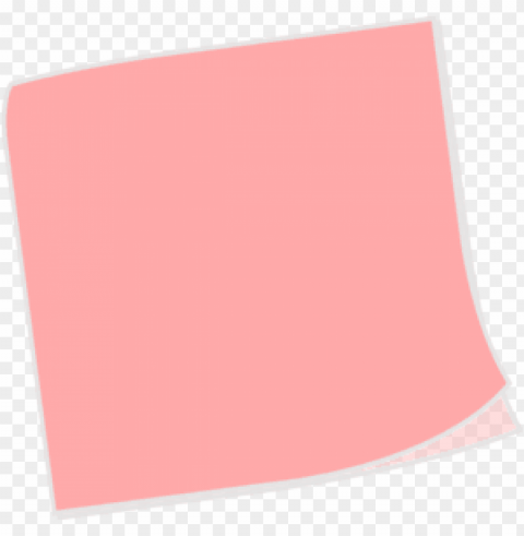 colored sticky note PNG Image with Transparent Isolated Design
