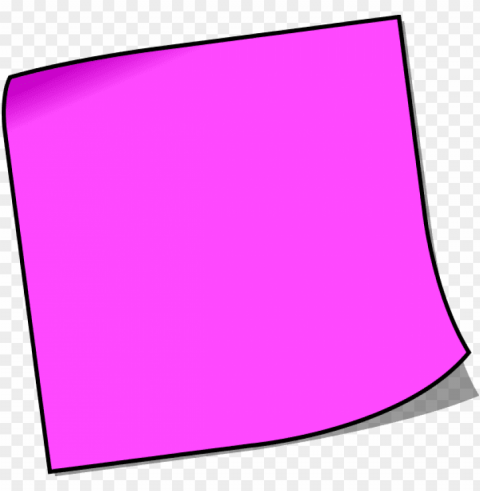 colored sticky note PNG Image with Transparent Isolated Graphic Element