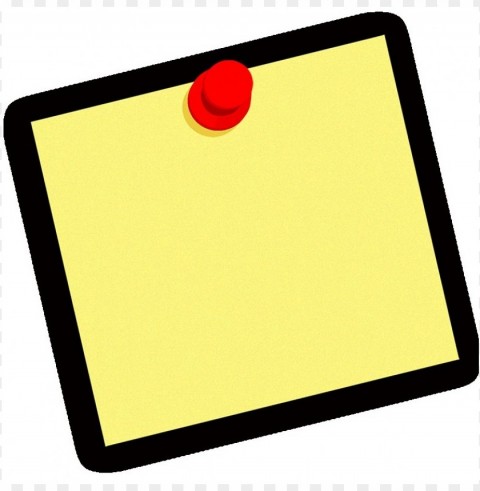 colored sticky note PNG images for banners