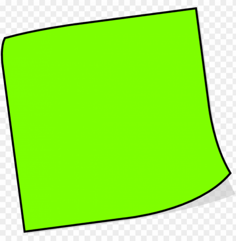 colored sticky note PNG images no background