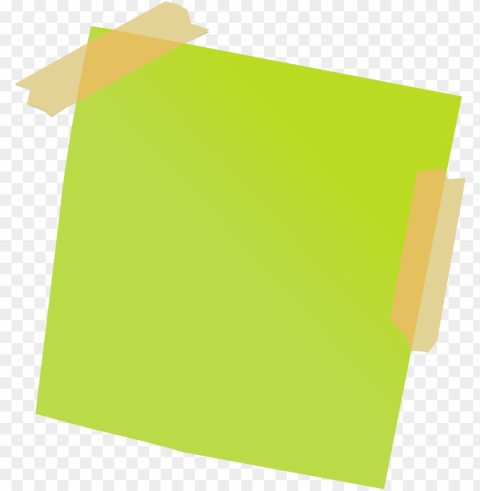 colored sticky note PNG transparent graphics comprehensive assortment