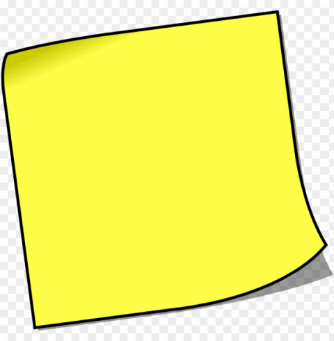 colored sticky note Transparent PNG Graphic with Isolated Object