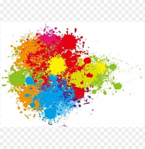 Colored Water Splash Clipart PNG Image With Transparent Cutout