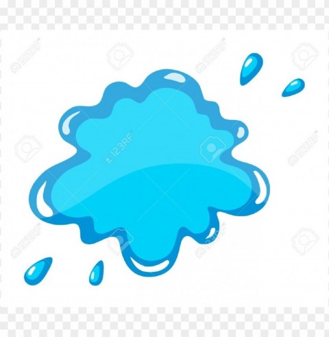 colored water splash clipart PNG images for personal projects