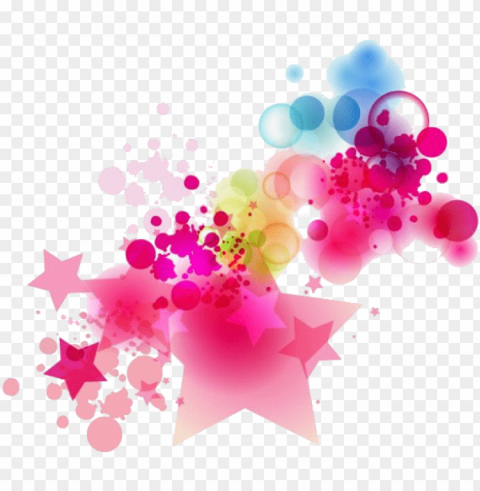 colorful abstract designs PNG with transparent bg