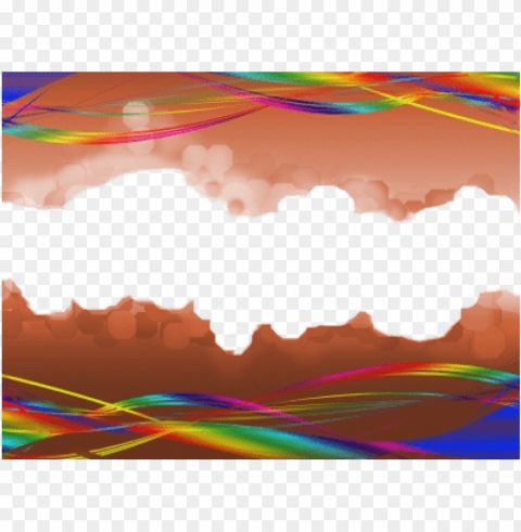 colorful border abstract Transparent graphics