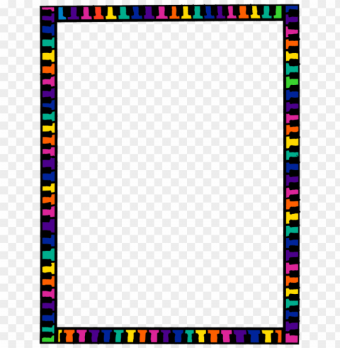 colorful border Transparent PNG Isolated Design Element PNG transparent with Clear Background ID 77518799