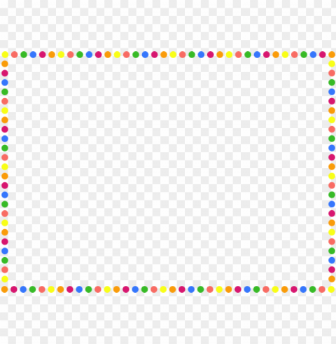 colorful border Transparent PNG Isolated Illustration