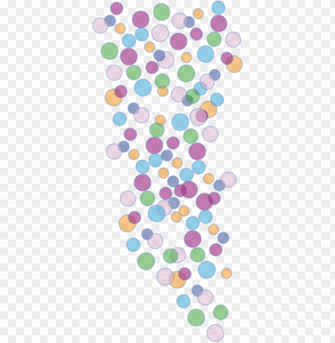 Colorful Bubble Backgrounds Transparent Background PNG Isolated Character