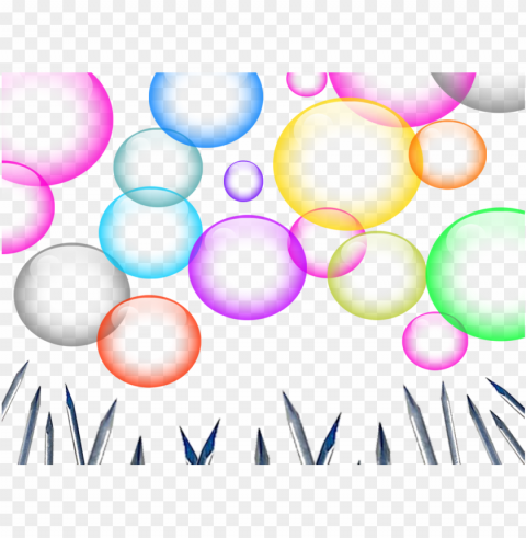 colorful bubble backgrounds Transparent Background PNG Isolated Illustration