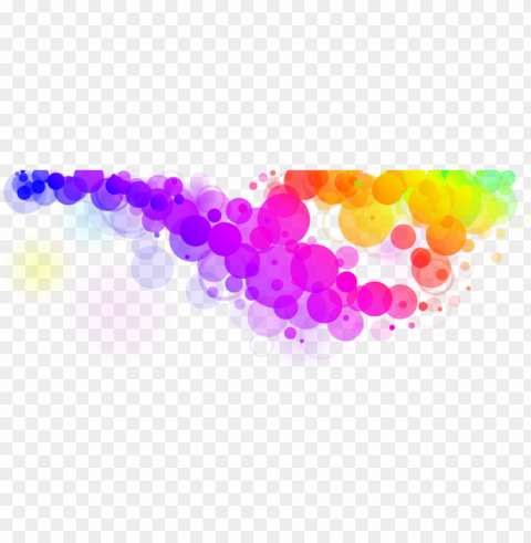 colorful bubble backgrounds Transparent Background PNG Isolation