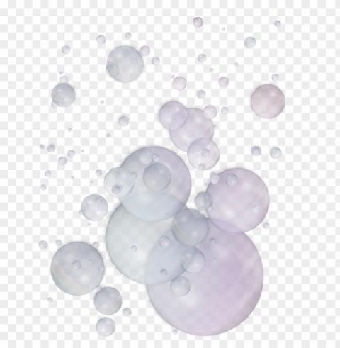 colorful bubble backgrounds Isolated Illustration on Transparent PNG