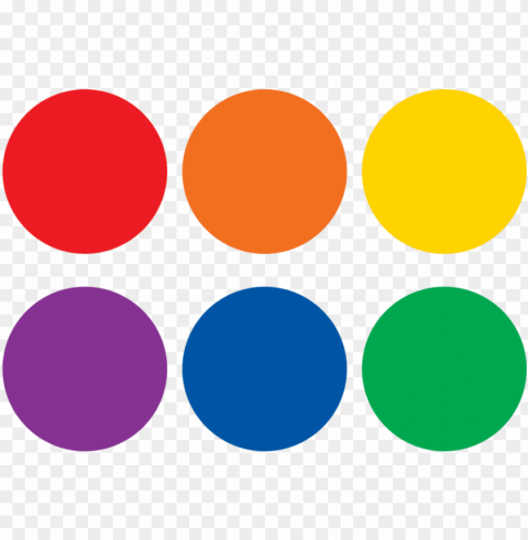 colorful circles Isolated Subject with Transparent PNG