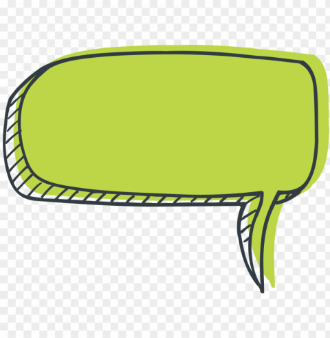 colorful conversation bubble Isolated PNG on Transparent Background