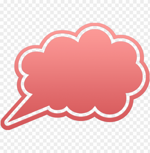 Colorful Conversation Bubble Isolated Subject In Transparent PNG