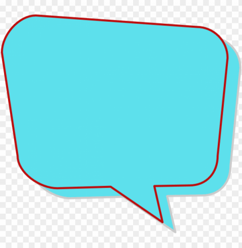 colorful conversation bubble PNG artwork with transparency