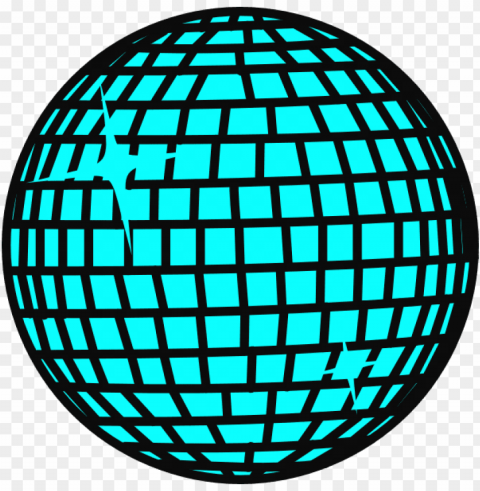 colorful disco ball PNG Graphic with Transparent Isolation