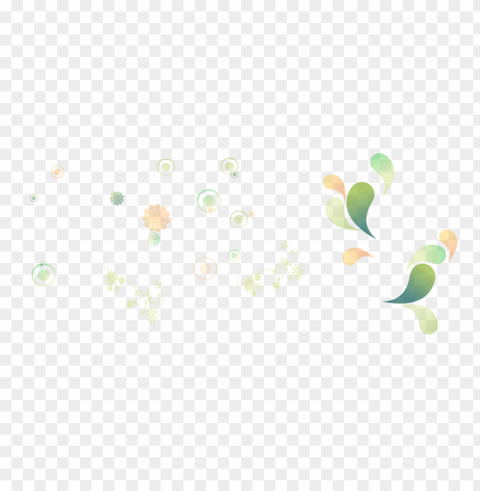 colorful floral design Isolated PNG Item in HighResolution