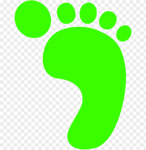 colorful footprints PNG transparent icons for web design