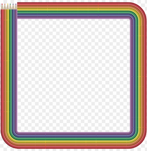 Colorful Frame PNG Images With Transparent Elements