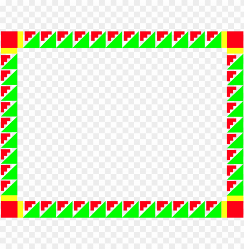 colorful frames and borders PNG graphics with transparency