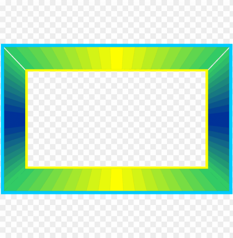 colorful frames and borders PNG graphics with transparent backdrop