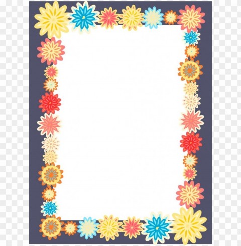 colorful frames and borders PNG icons with transparency