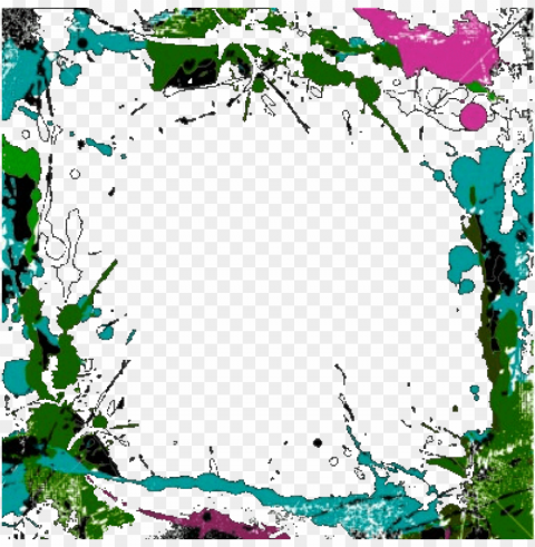 colorful frames and borders PNG Image with Clear Isolation