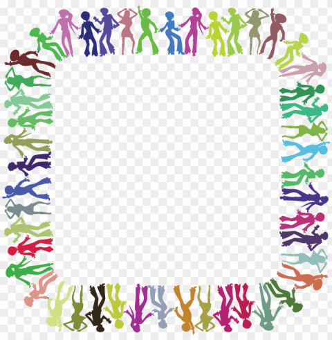 Colorful Frames And Borders PNG Transparent Photos For Presentations