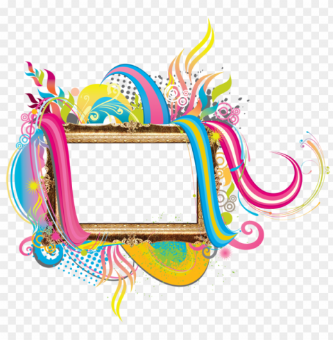 colorful frames and borders PNG transparent photos massive collection