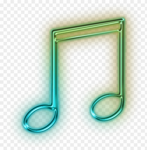 colorful musical notes Transparent PNG Isolated Graphic Design