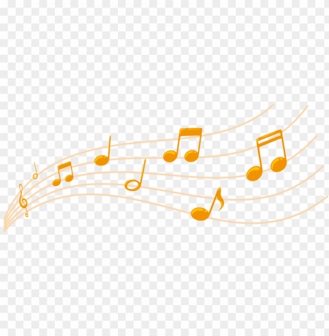 colorful musical notes Transparent PNG Isolated Graphic Detail