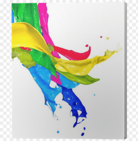 colorful paint splash isolated on white - color paint splash Free PNG images with transparent background