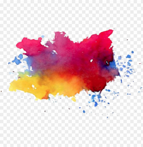 Colorful Paint Splatter PNG Image Isolated With HighQuality Clarity