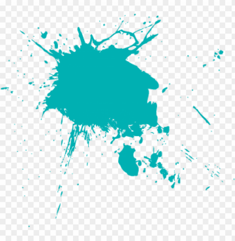 colorful paint splatter PNG Image with Isolated Transparency