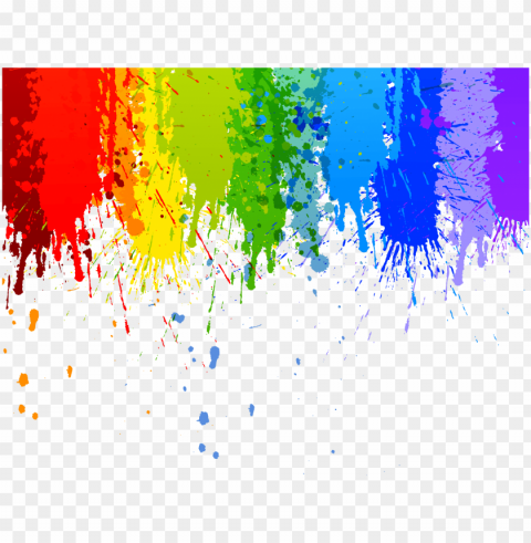 colorful paint splatters Free download PNG images with alpha channel diversity