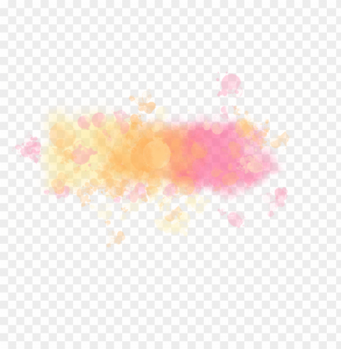 colorful paint splatters PNG format with no background