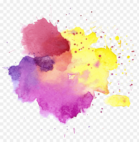 colorful paint splatters PNG Graphic with Isolated Clarity