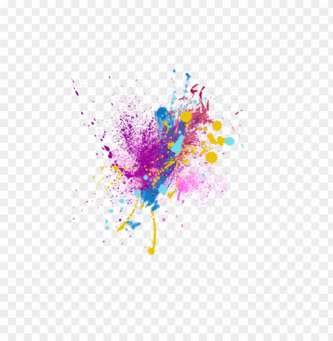 Colorful Water Splash PNG Images With Transparent Backdrop